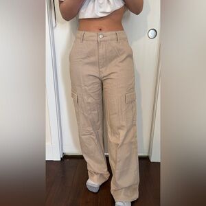 Tan Cargo Pants